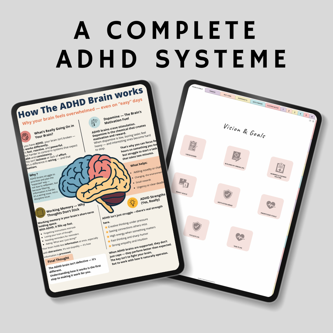 Feel in control of your days — without forcing productivity.